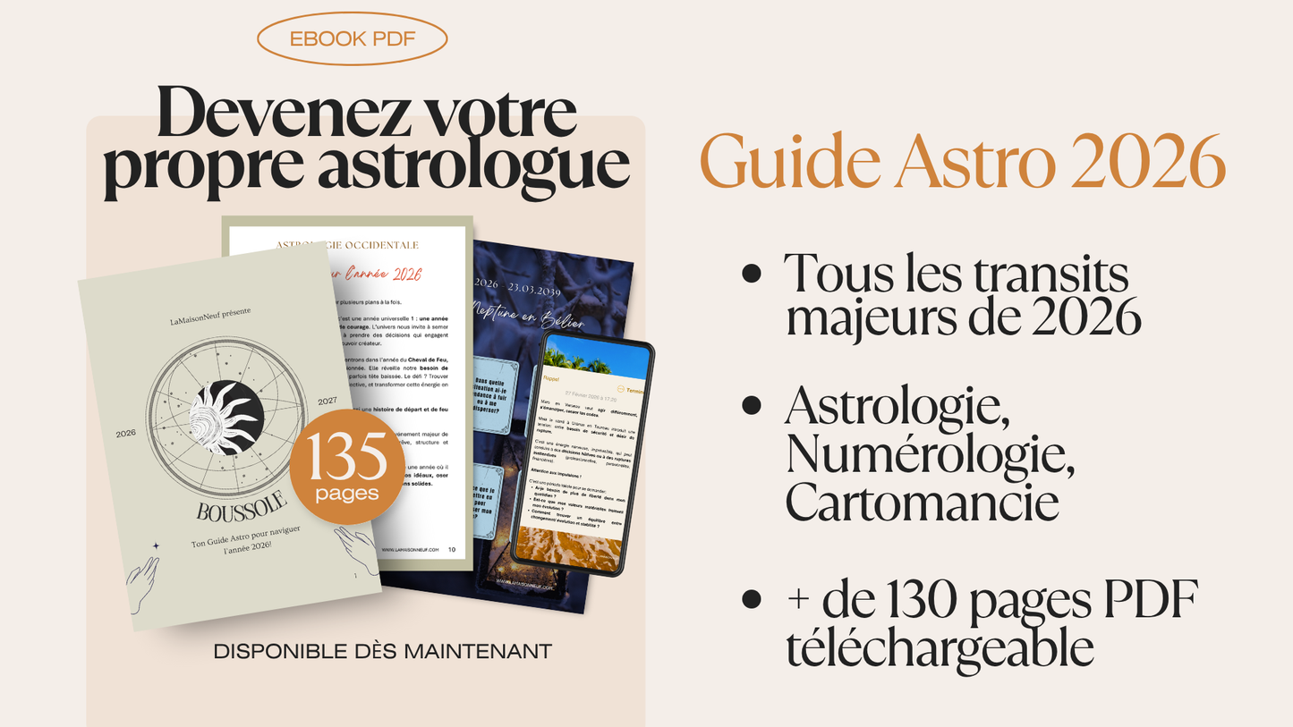 Boussole 2026: Journal astrologique PDF