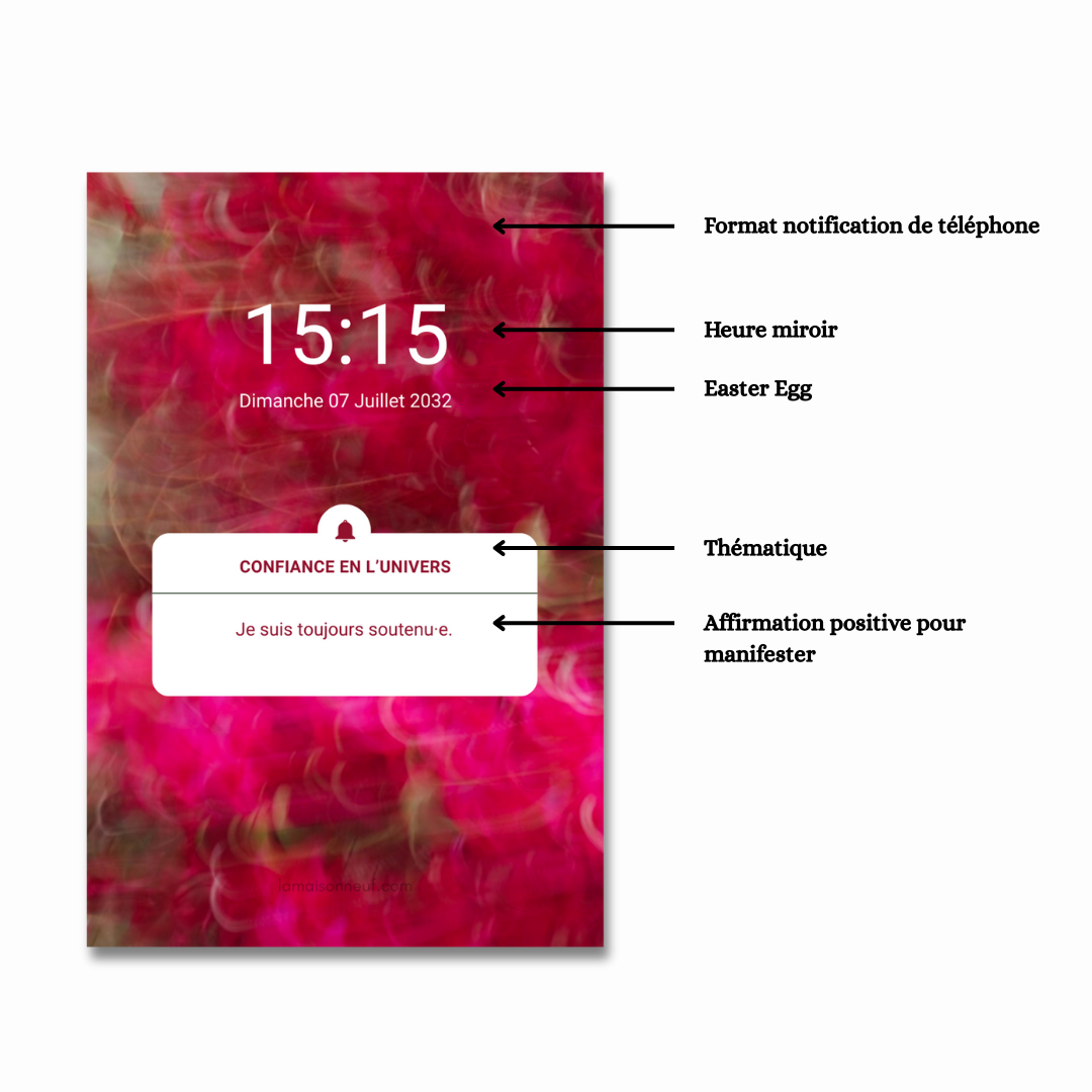 Affirmations positives pour manifester – 140 cartes à télécharger + 14 cartes personnalisables