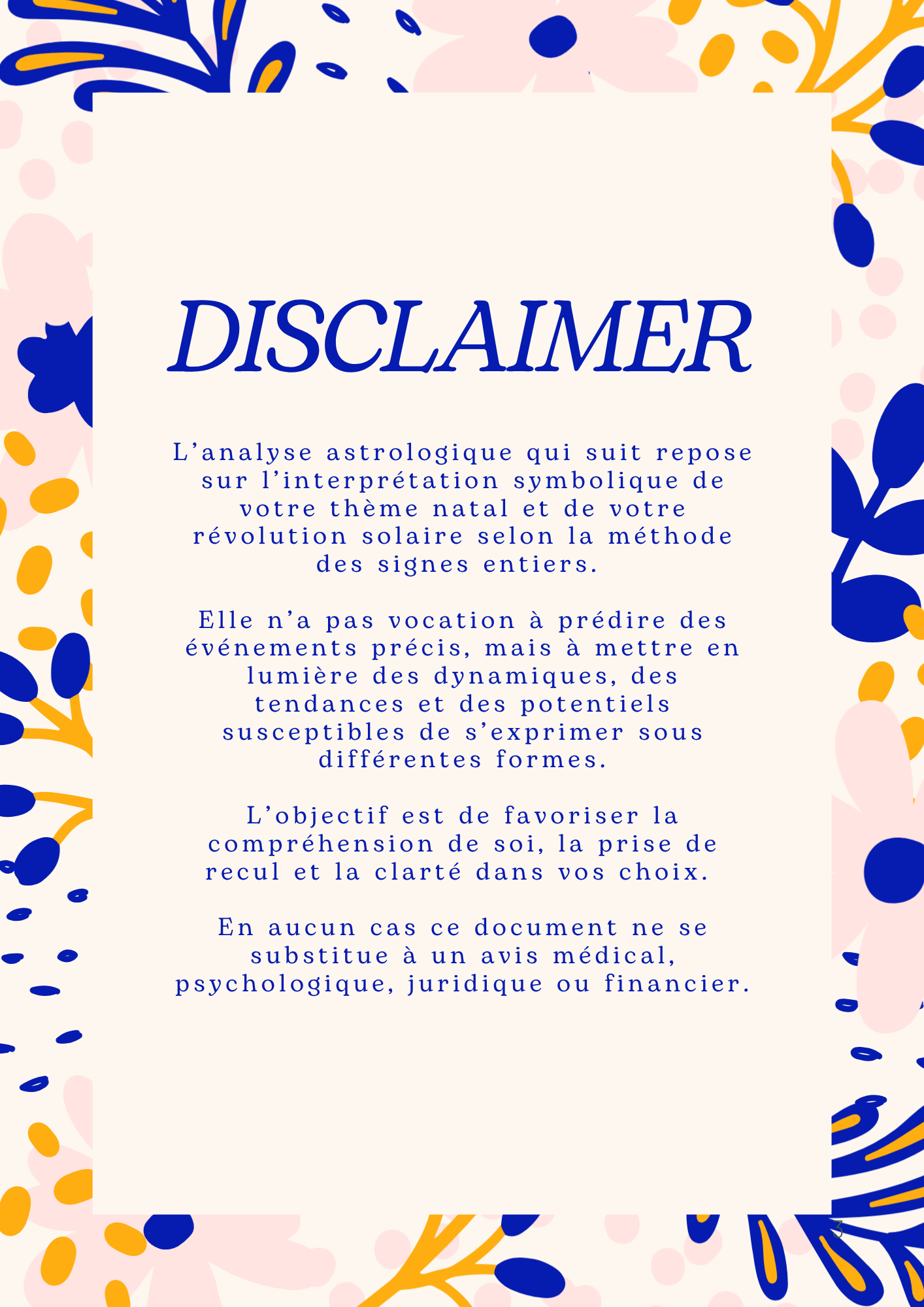 Thème Natal + Révolution Solaire